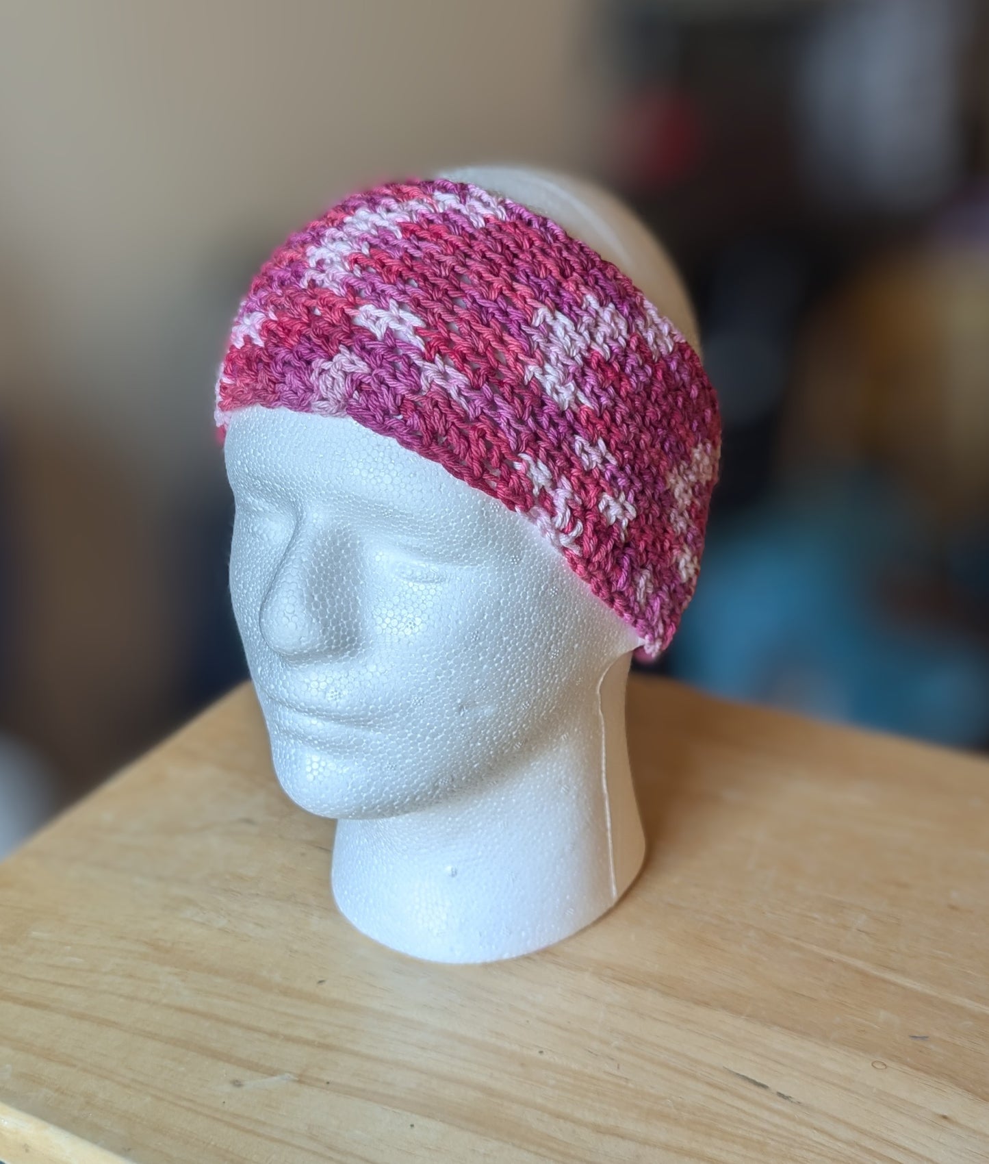 Crochet Cotton Headband Summer