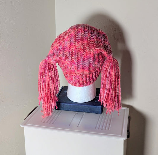Square Tassel Crochet Hat Galactic Fragle