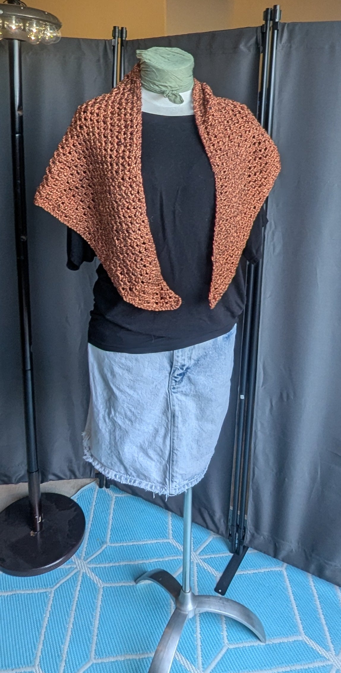 Crochet Shall Wool Blend