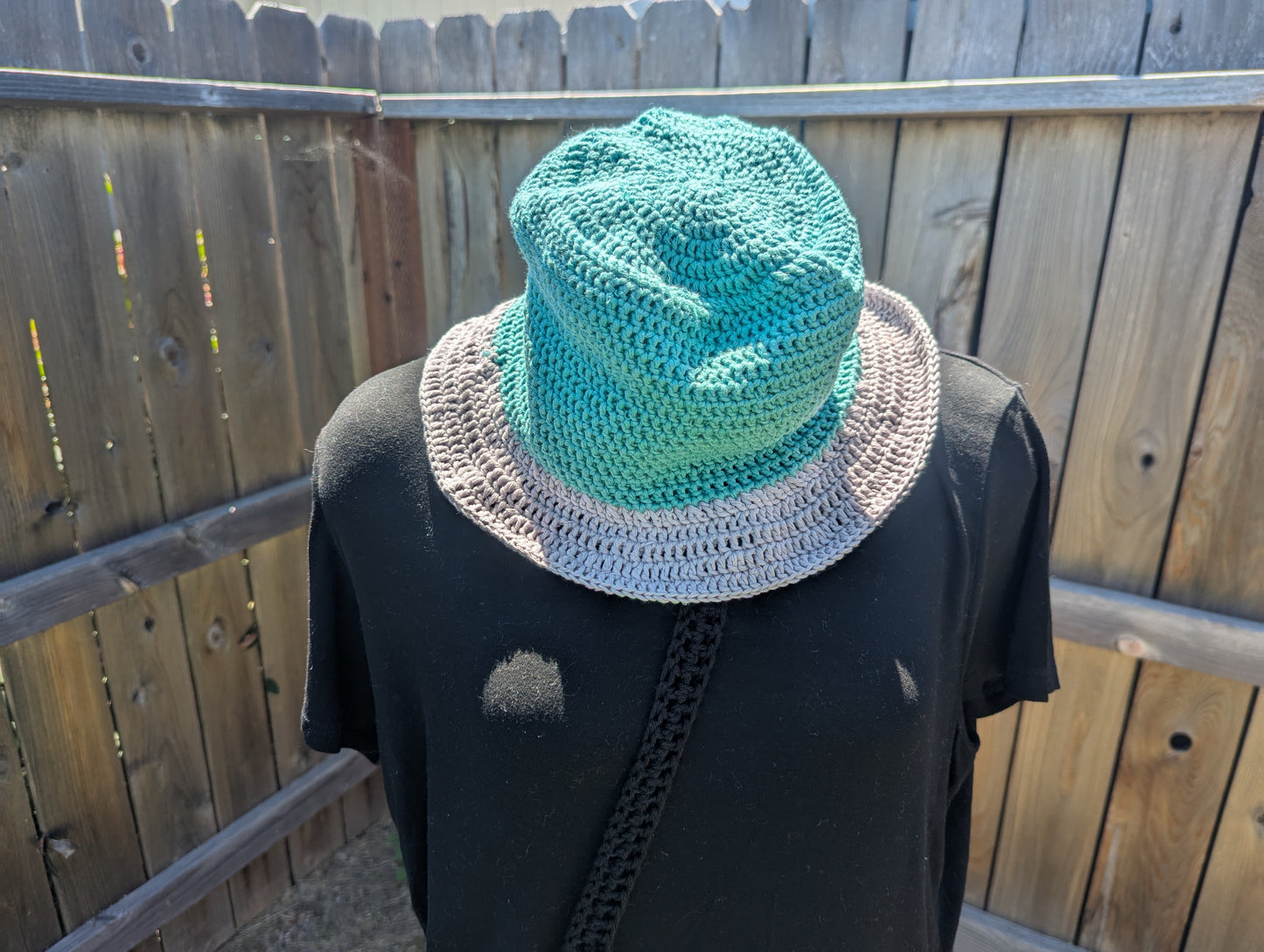 Cotton Crochet Bucket Hat- Summer