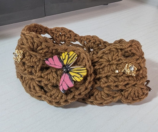 Crochet Bracelet For Charms
