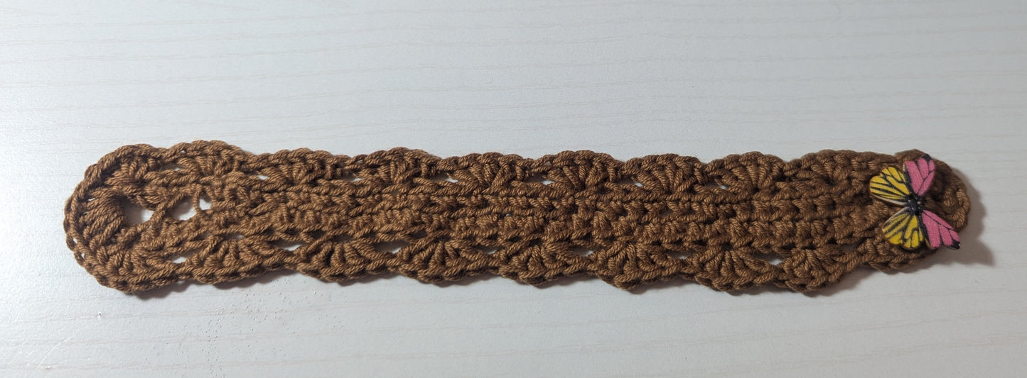 Crochet Bracelet For Charms