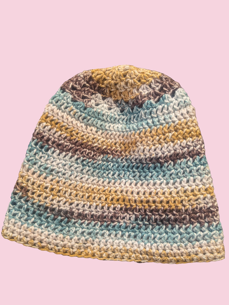 Cotton Crochet Hat Summer