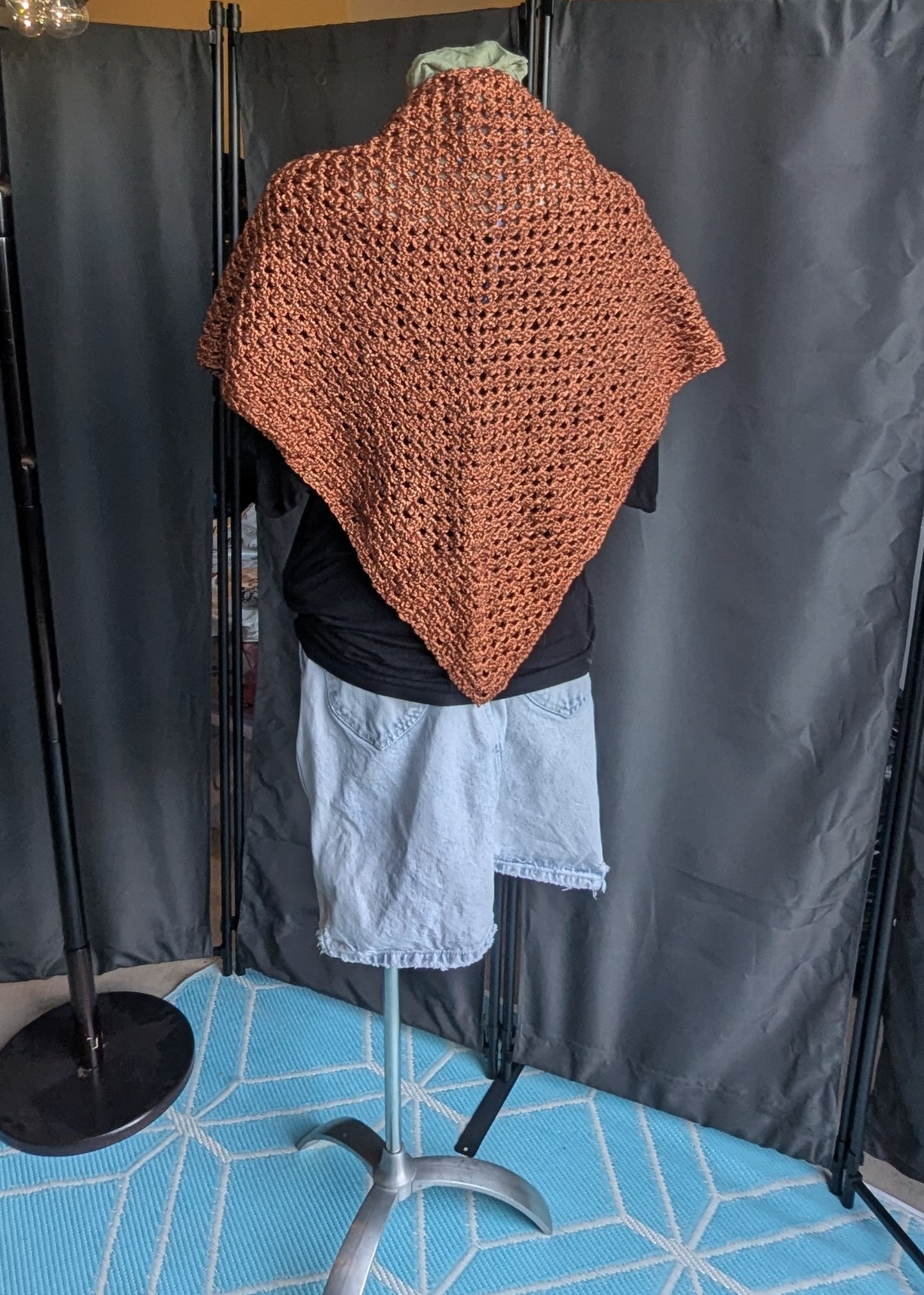 Crochet Shall Wool Blend
