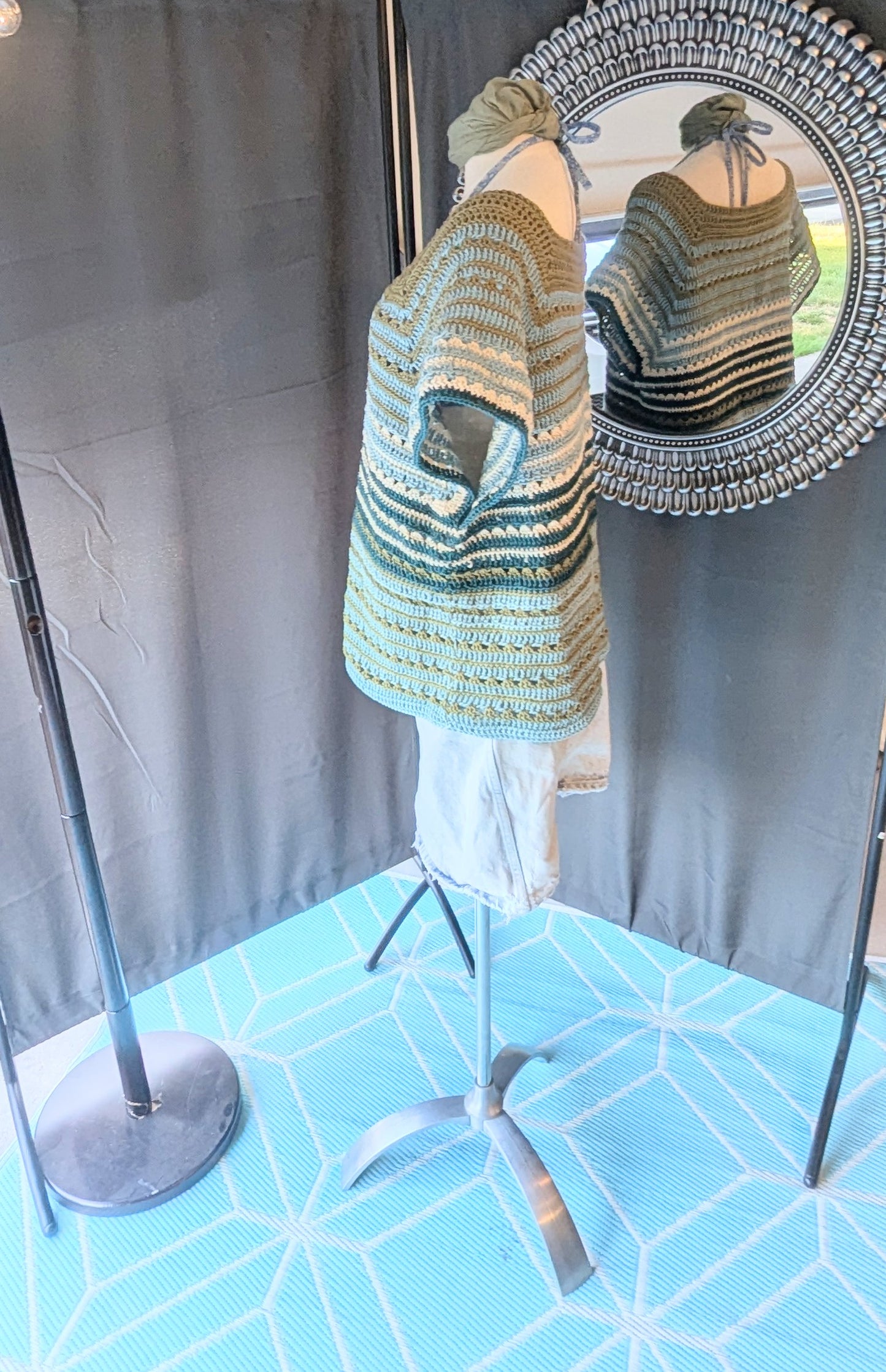 Cotton Summer Top "Seabreeze"