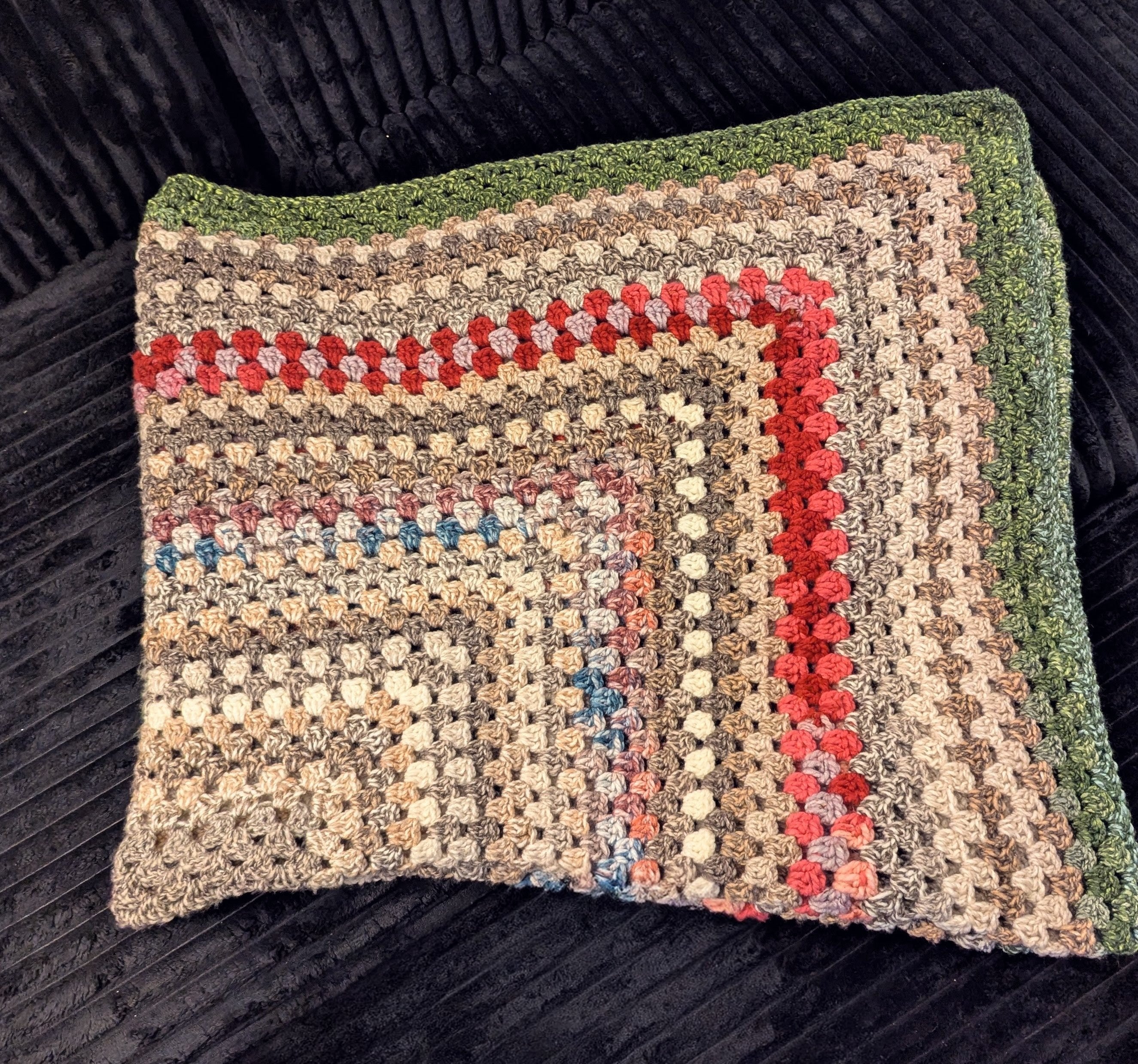 Crochet Blanket Heavy Handmade