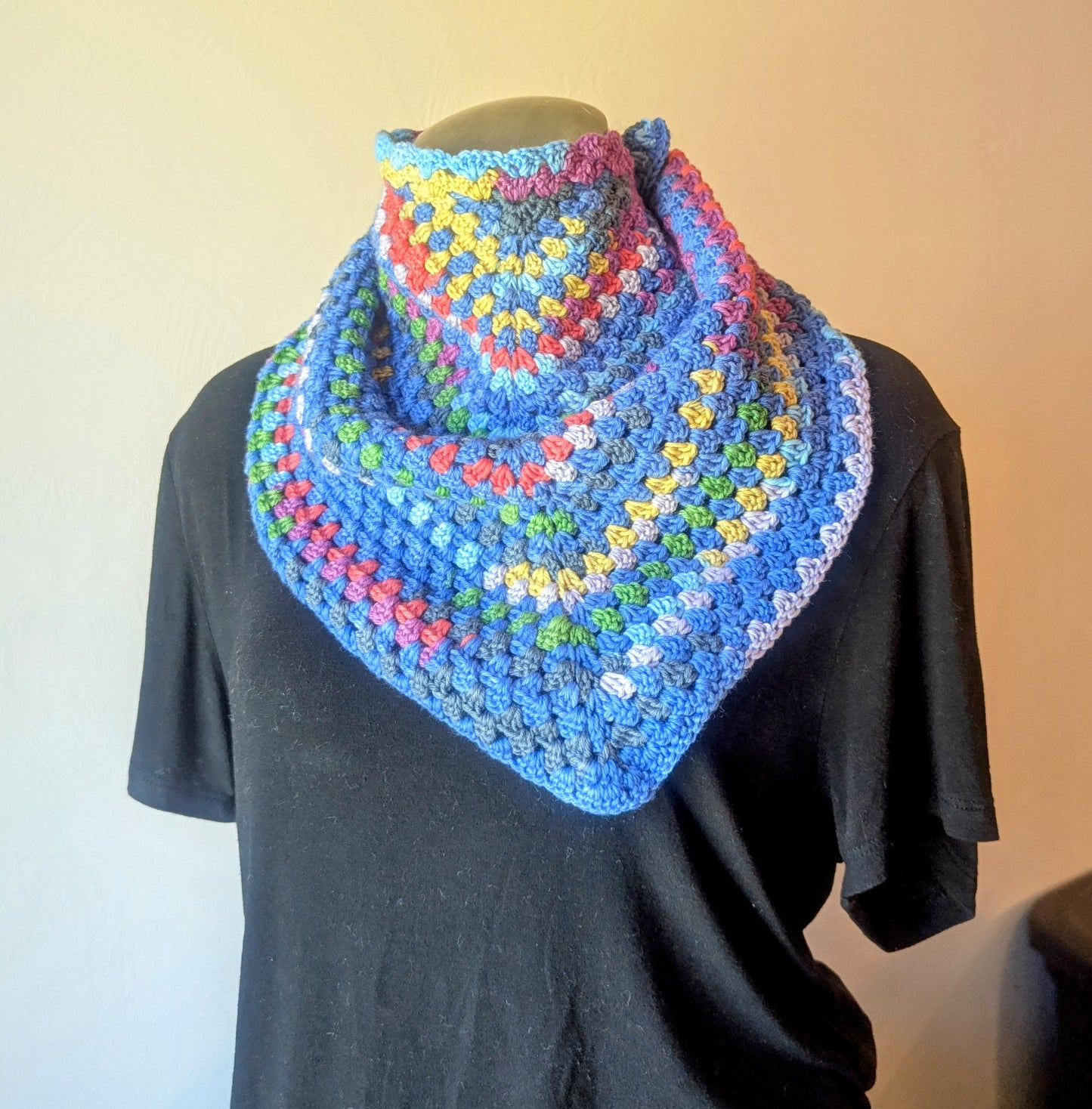 Wool Neck Scarf Triangle