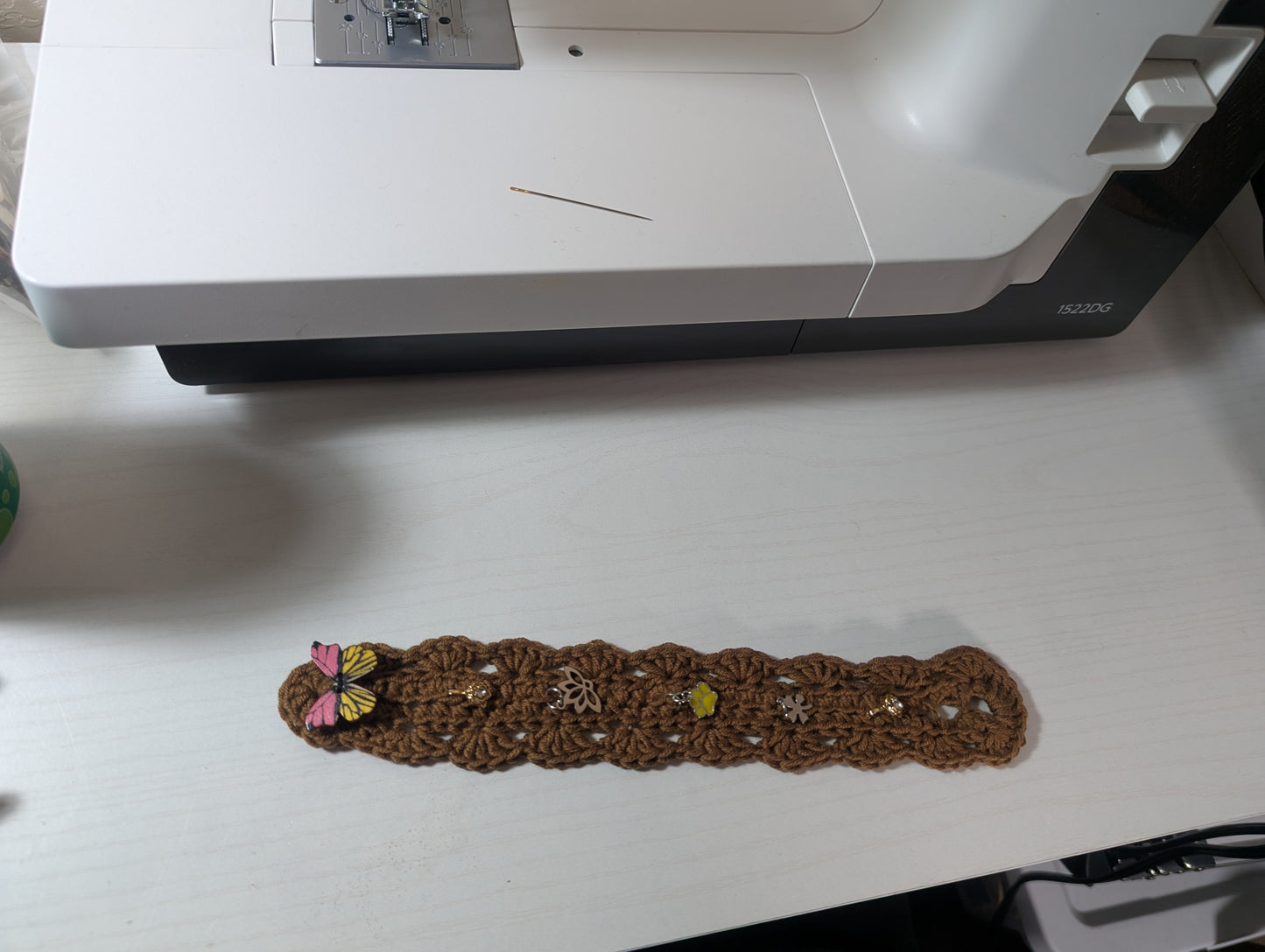 Crochet Bracelet For Charms