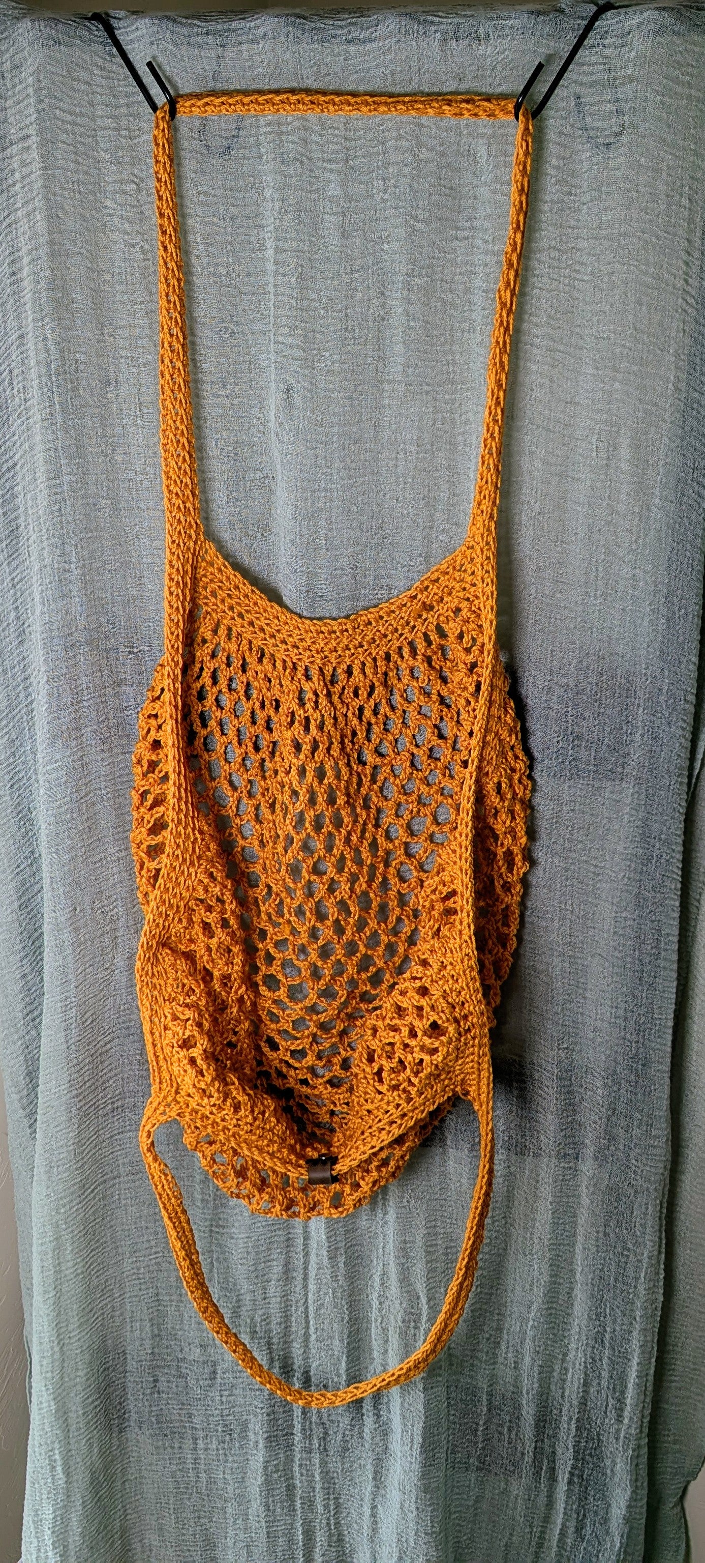 French Market Bag Crochet Handmade