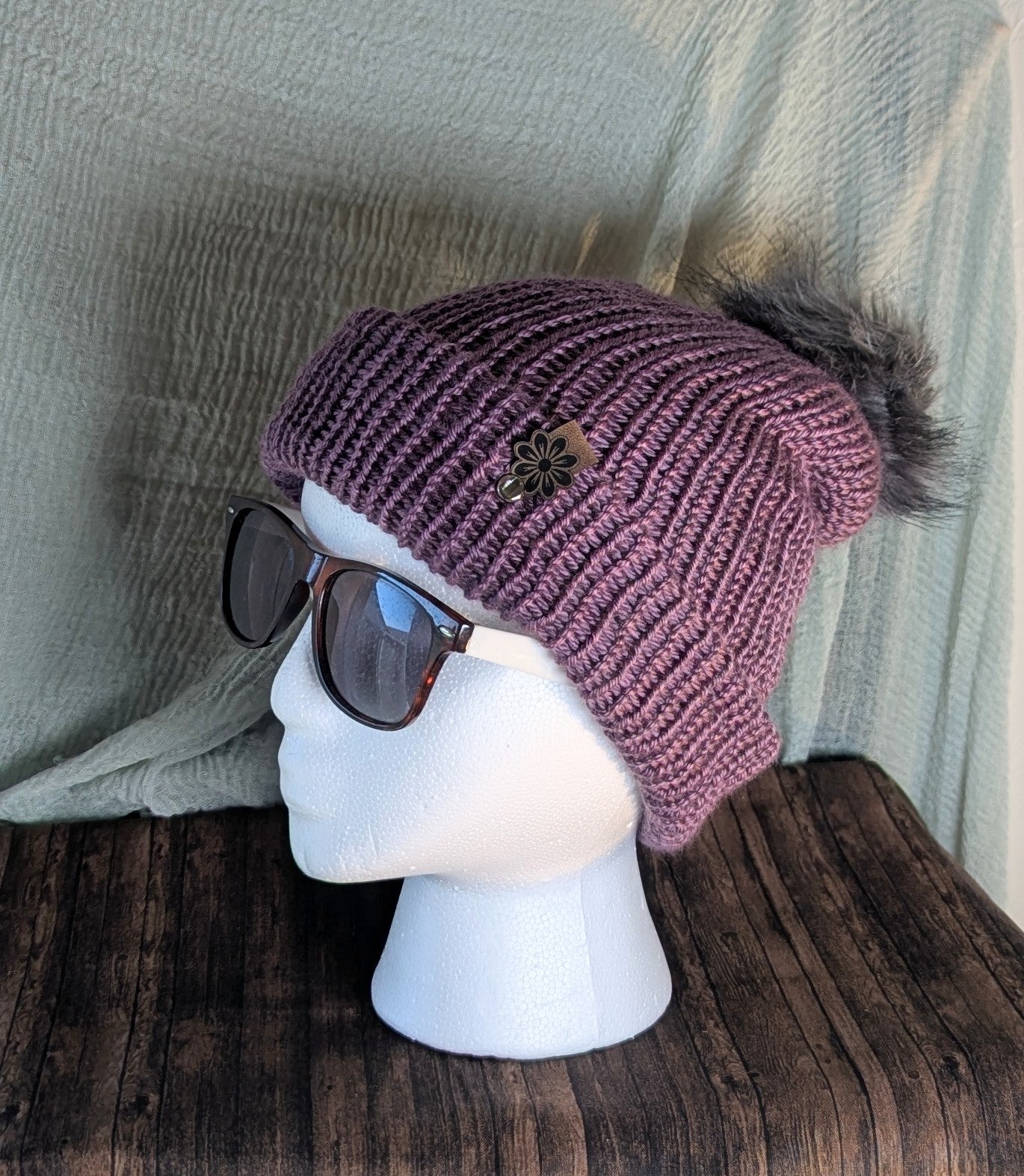 Slouchy Beanie Double Knit