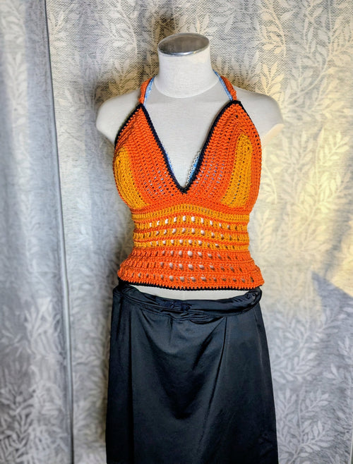 (Copy) Crochet Cotton Summer Top Bralette "Vickie"