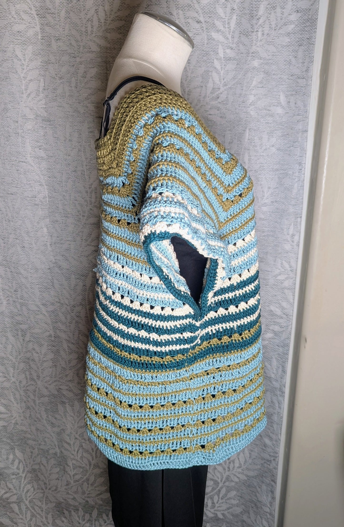 Cotton Summer Top "Seabreeze"