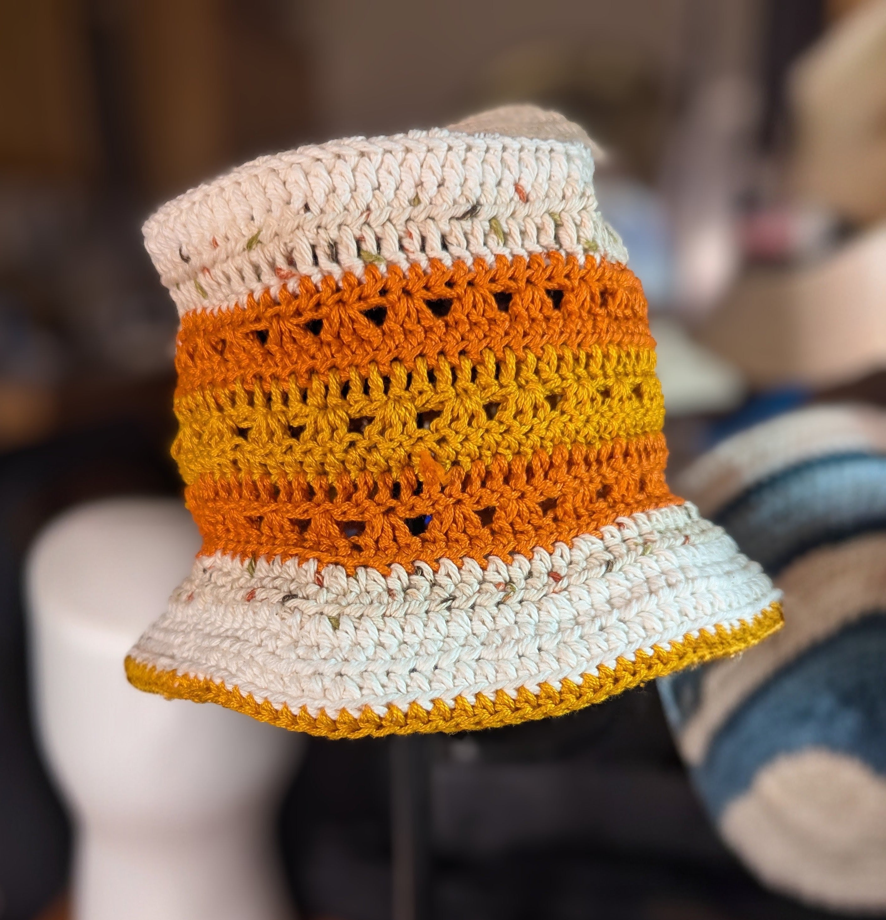 Crochet Summer Sunhat Bucket Hat